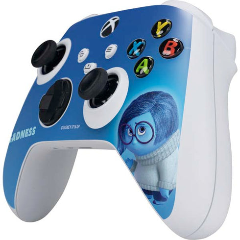 Disney Inside Out Sadness Portrait Xbox Series S Controller Skin
